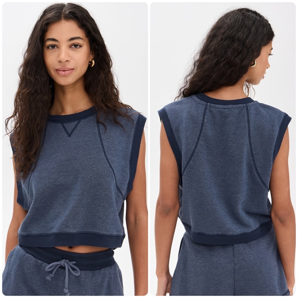 New! Free People Movement Time After Time 💙 X-Large NWT! TOP Only!